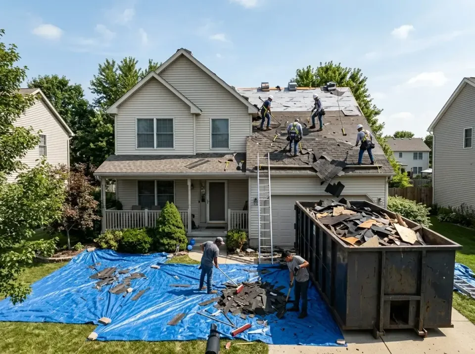 roof-replacement-debris-remova-004 — frequently asked questions, Cheapest Dumpster Rentals in Wills Point, TX